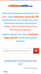 Mobile Screenshot of conferenceseries.com